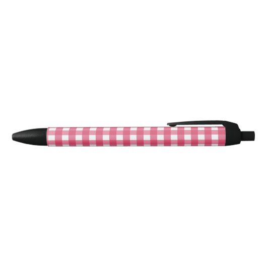 Stylo Noir Cerise en vichy (Haut)