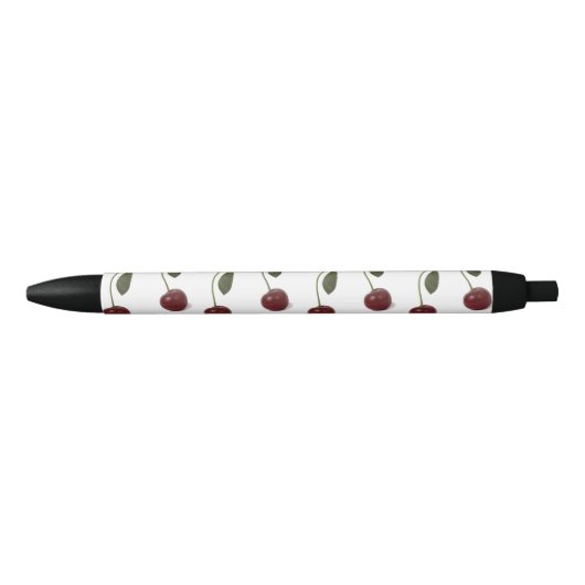 Stylo Noir Cerise rouge : Le Diplôme (Devant)
