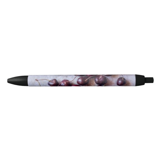 Stylo Noir Cerises (Devant)
