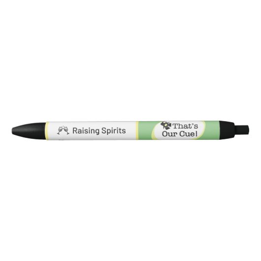 Stylo Noir C'est notre cue (Devant)