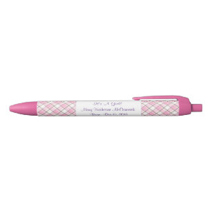 Stylo Noir C'est une fille