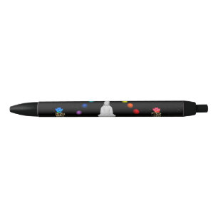 Stylo Noir chakras et Bouddha