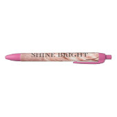 Stylo Noir Champagne rose Rose Glam Zebra (Bas)