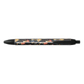 Stylo Noir Champignons et fougères (Dos)