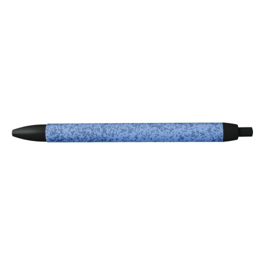 Stylo Noir Chaos du point bleu (Devant)