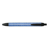Stylo Noir Chaos du point bleu (Dos)