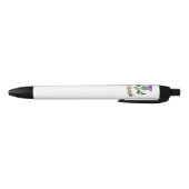 Stylo Noir Chardon d'emblème écossais (Bas)