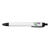 Stylo Noir Chardon d'emblème écossais (Bas)