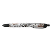 Stylo Noir Chasse Camouflage Carré Compass 3 (Bas)