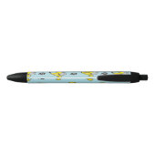 Stylo Noir Chat en banane (Dos)