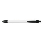 Stylo Noir Chat orange (Dos)