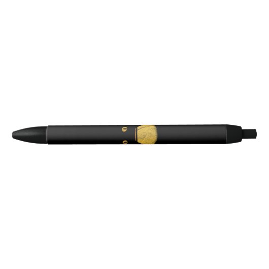 Stylo Noir Chat Rétro Vintage (Devant)
