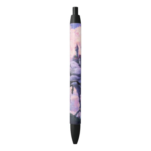 Stylo Noir Château Licorne (devant Vertical)