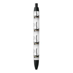Stylo Noir Chats Naughty, Playful et drôle de personnages