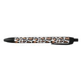 Stylo Noir Cheetah - Motif Leopard (Bas)