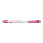 Stylo Noir Cherry Blossoms rose blanc (Dos)
