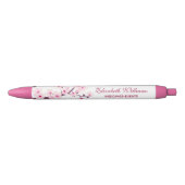 Stylo Noir Cherry Blossoms rose blanc (Devant)
