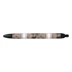 Stylo Noir Chèvre adorable de bébé
