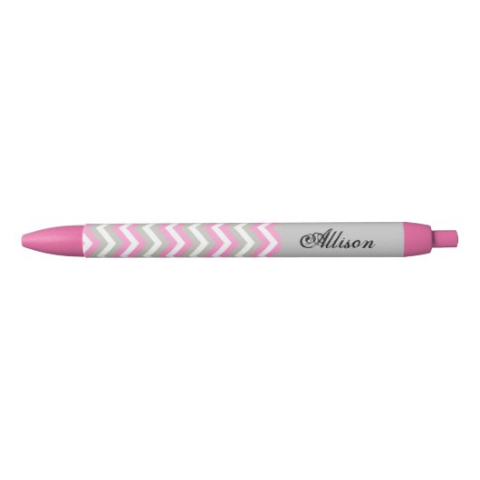 Stylo Noir Chevron (Devant)