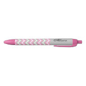 Stylo Noir Chevron (Bas)