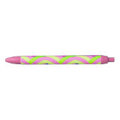 Stylo Noir chevrons modernes chic élégants (Devant)