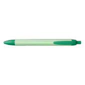 Stylo Noir Chic Celadon Green Calligraphie (Dos)