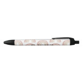Stylo Noir Chic en terre cuite Boho Rainbow Merci Cadeau (Haut)