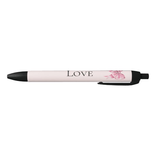 Stylo Noir Chic garçon rose (Bas)