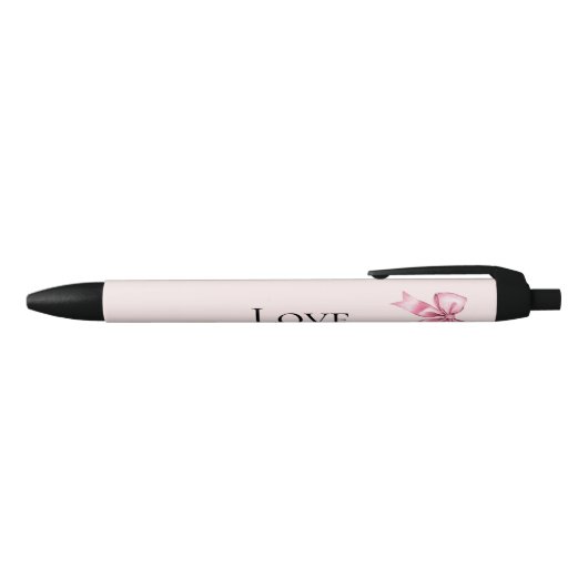 Stylo Noir Chic garçon rose (Haut)