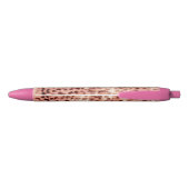 Stylo Noir Chic Joli Rose Gold Leopard (Dos)