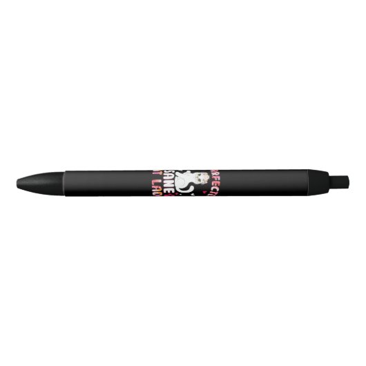 Stylo Noir Chic Lady Chat, Chat Lady, Chat Lady (Devant)