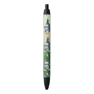 Stylo Noir Chien à mouton escarpé
