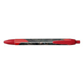 Stylo Noir chien de rojo (Dos)
