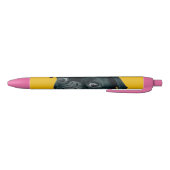 Stylo Noir chien jaune (Bas)