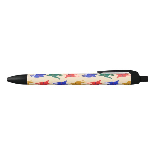 Stylo Noir Chiens (Haut)