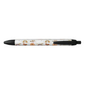 Stylo Noir Chiens Animaux (Dos)