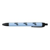 Stylo Noir Chouette bleue (Bas)