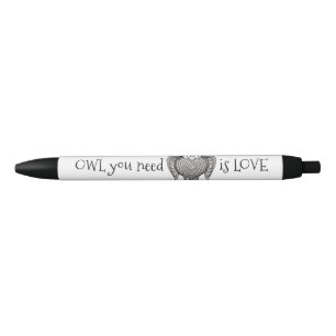 Stylo Noir Chouette dont vous avez besoin