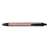 Stylo Noir Christmas Holiday Charm Pattern  (Dos)