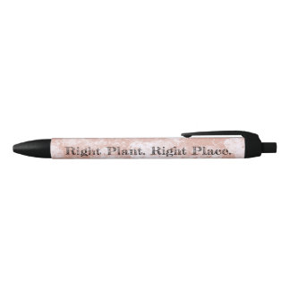 Stylo Noir Citation de jardin inspirante bonne plante bon end