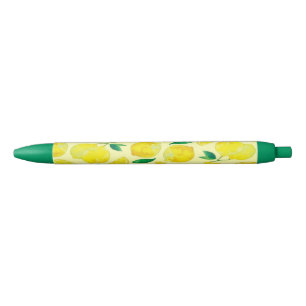 Stylo Noir Citron jaune