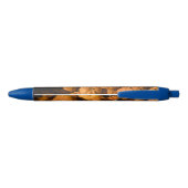 Stylo Noir citrouille minuscule (Dos)