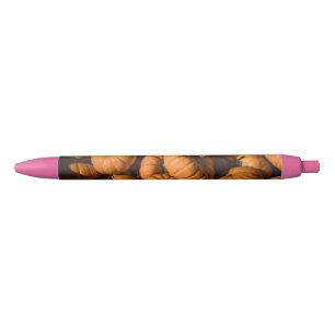 Stylo Noir citrouille minuscule