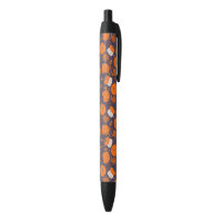 Citrouilles d'Halloween et motif de feuillage