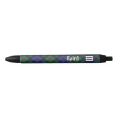 Stylo Noir Clan Baird Tartan (Devant)