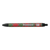 Stylo Noir Clan Drummond Tartan (Devant)