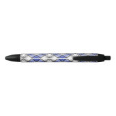 Stylo Noir Clan Hannay Tartan (Dos)