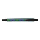 Stylo Noir Clan Johnston Tartan Ink Pen (Dos)