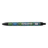 Stylo Noir Clan Kirkpatrick Tartan (Devant)