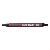 Stylo Noir Clan MacDougall Tartan (Devant)